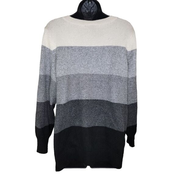 Lane Bryant Classic V-Neck Tunic Pullover Sweater 18/20 - Picture 2 of 6